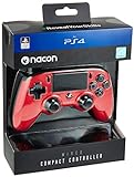 NACON PS4 Controller Color Edition, Rot