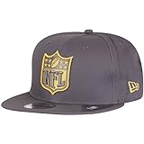 New Era 9Fifty Snapback Cap - NFL Shield Graphit/Gold S/M