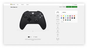 Controller im Xbox Design Lab gestalten